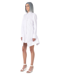 Peplum Shirt Dress
