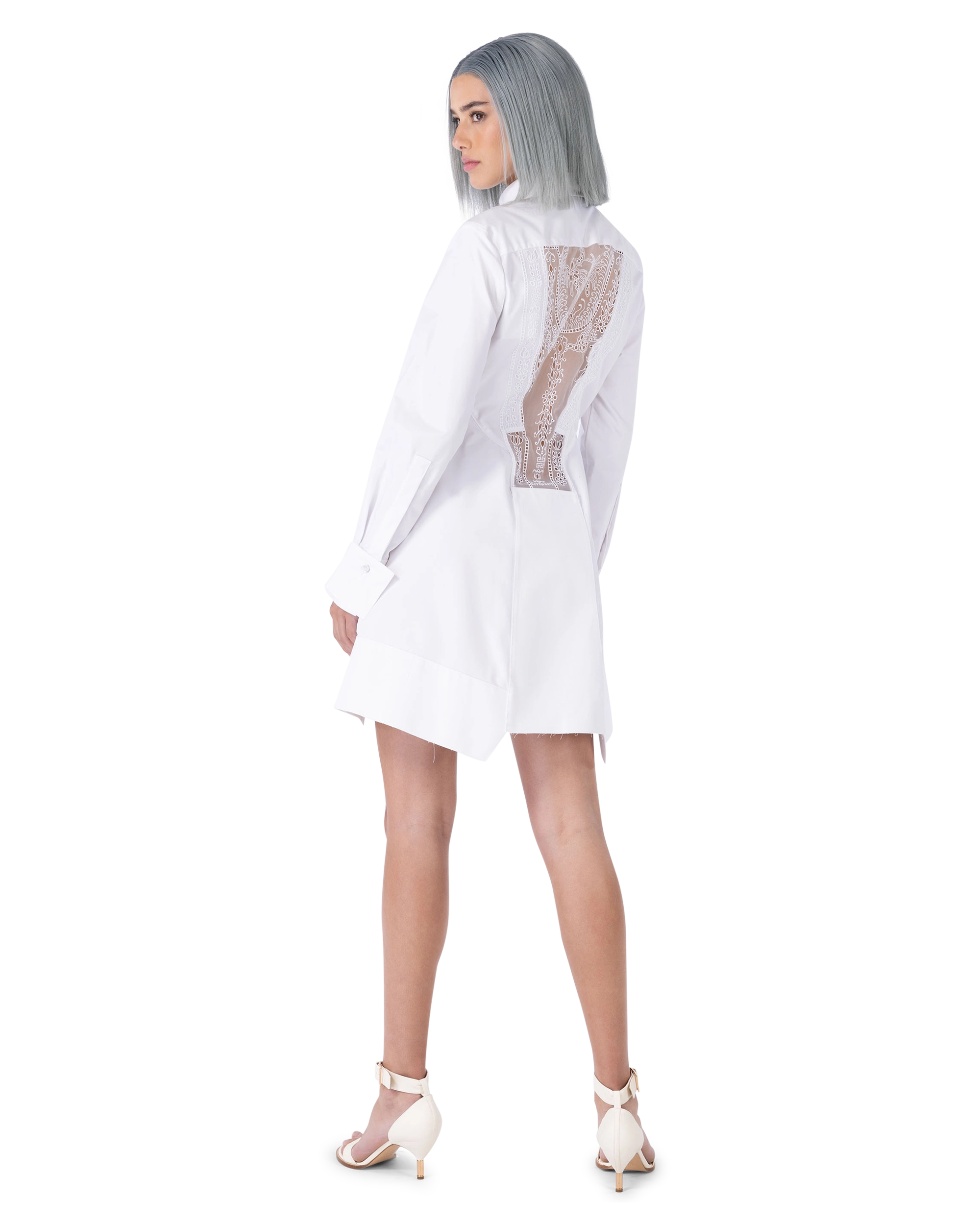 Peplum Shirt Dress