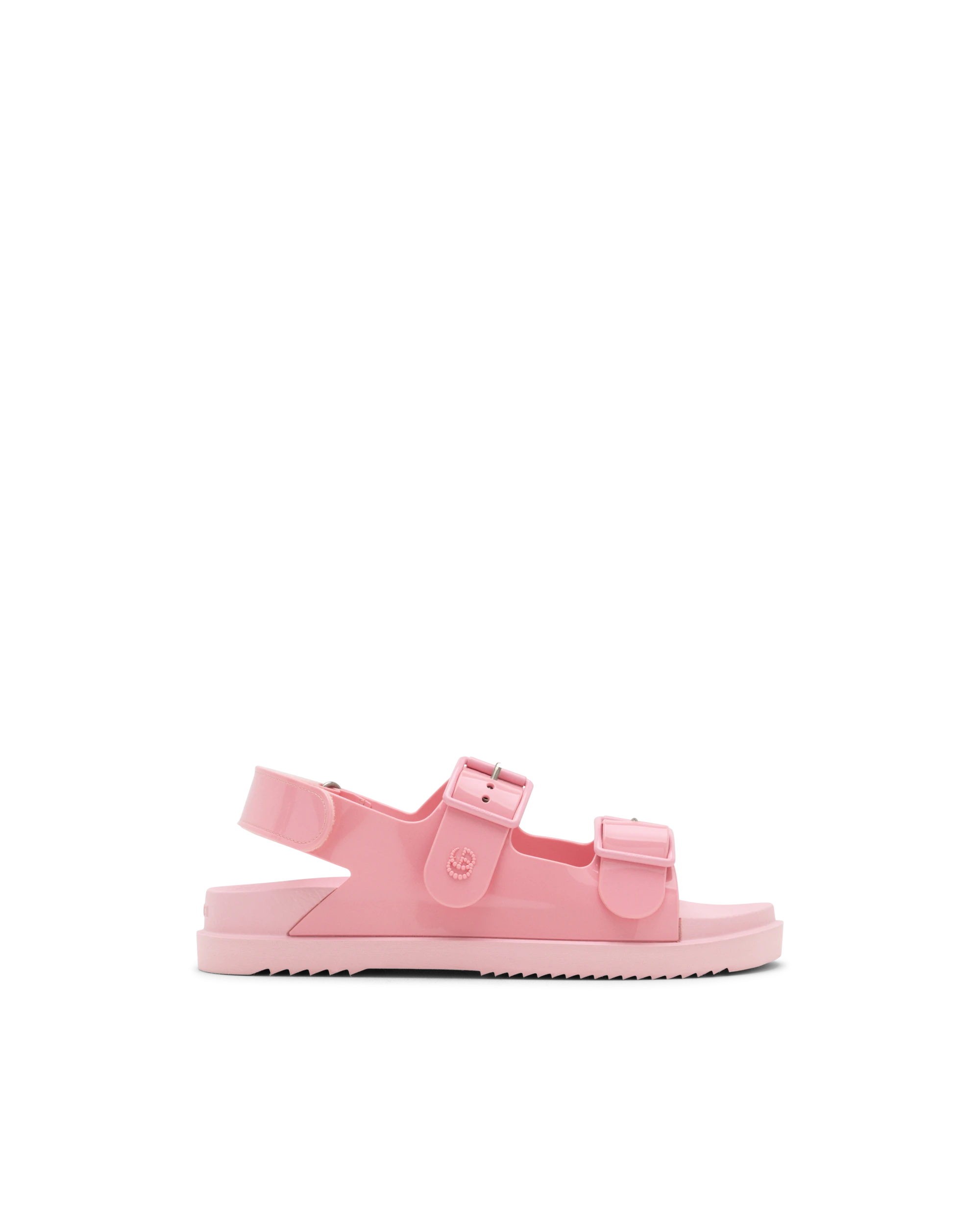 Isla Buckled GG Rubber Sandals