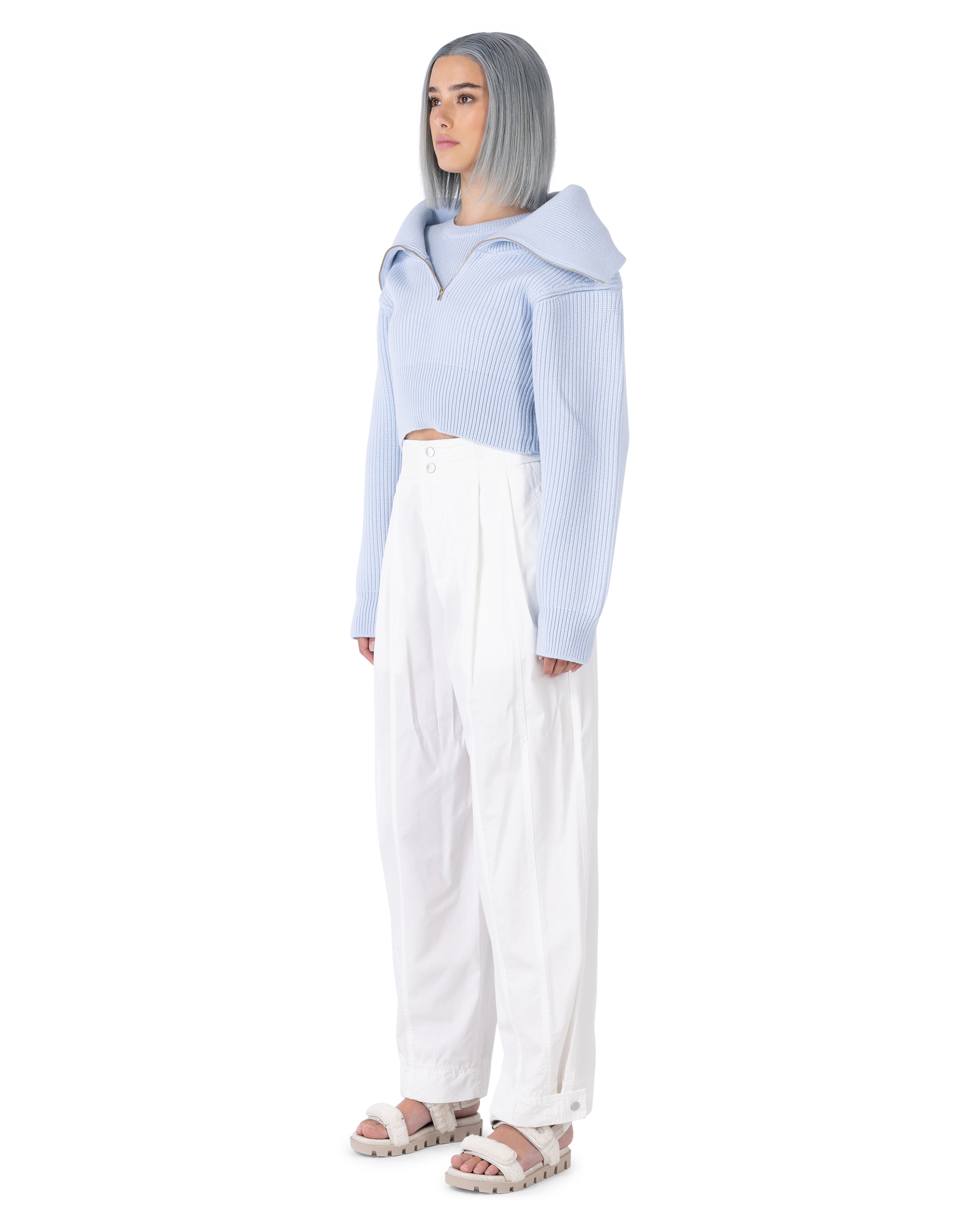 Maille Risoul Cropped Sweater