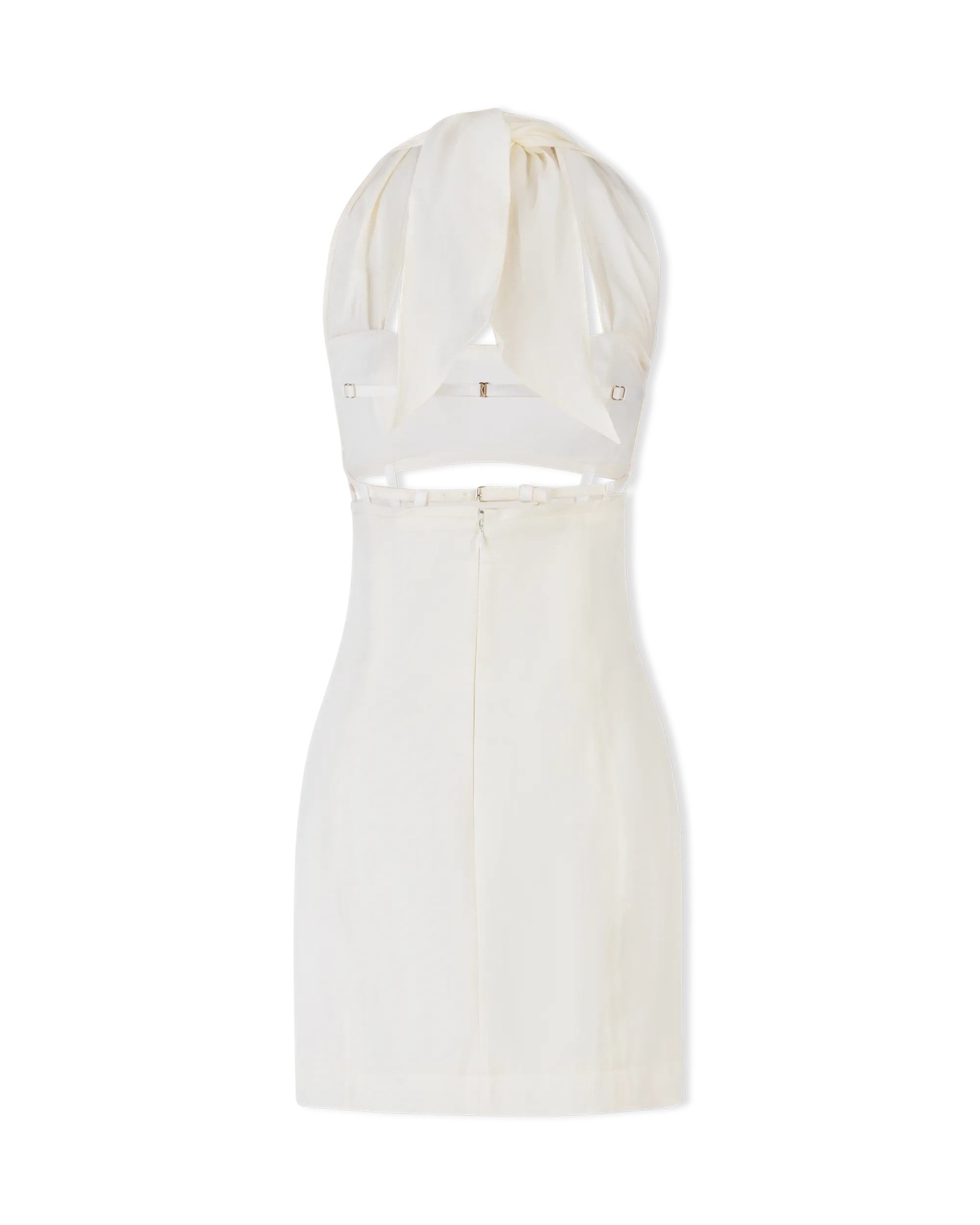 Limao Cut-Out Halter Dress - DIHSAN