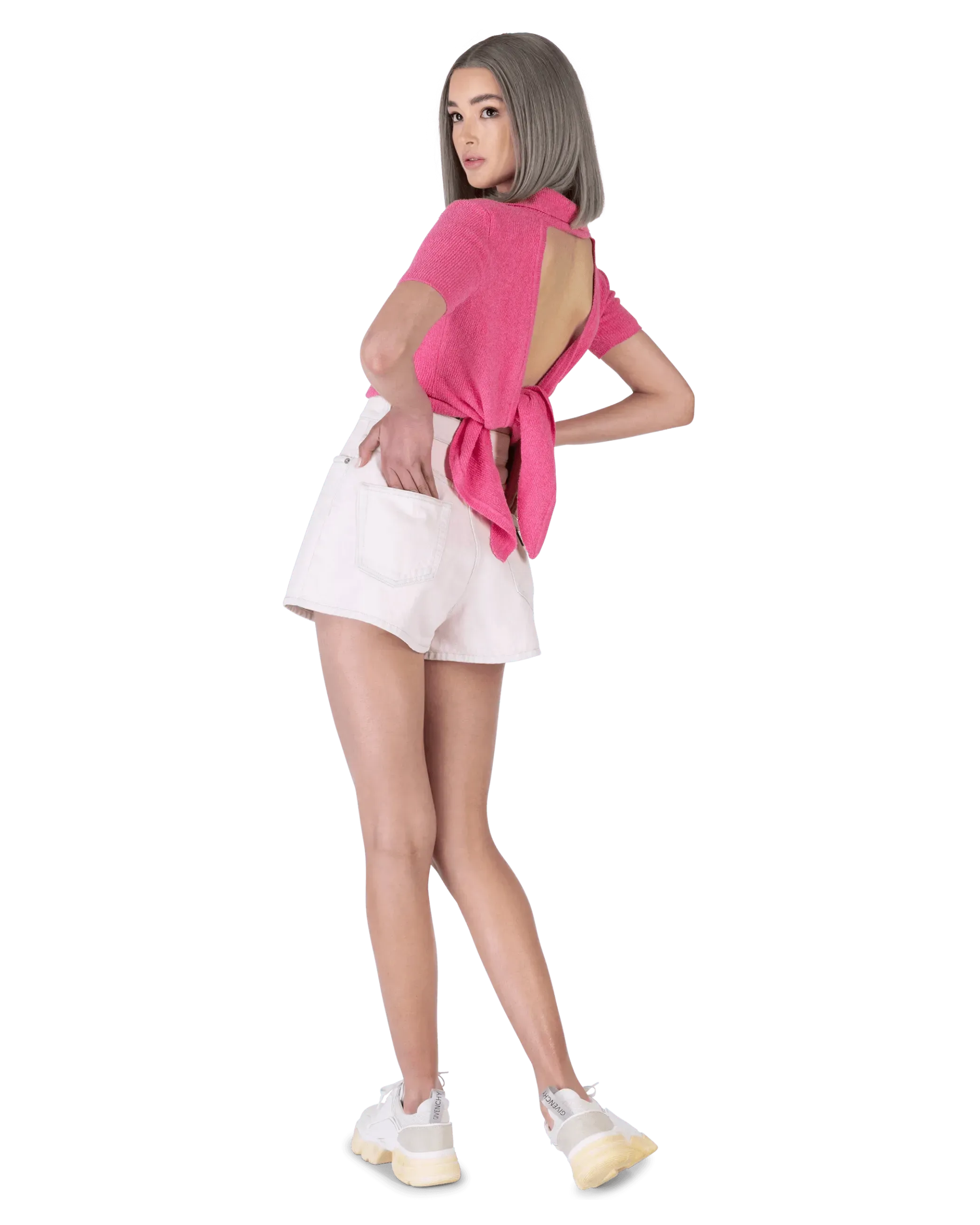 Bagnu Back Tie Polo