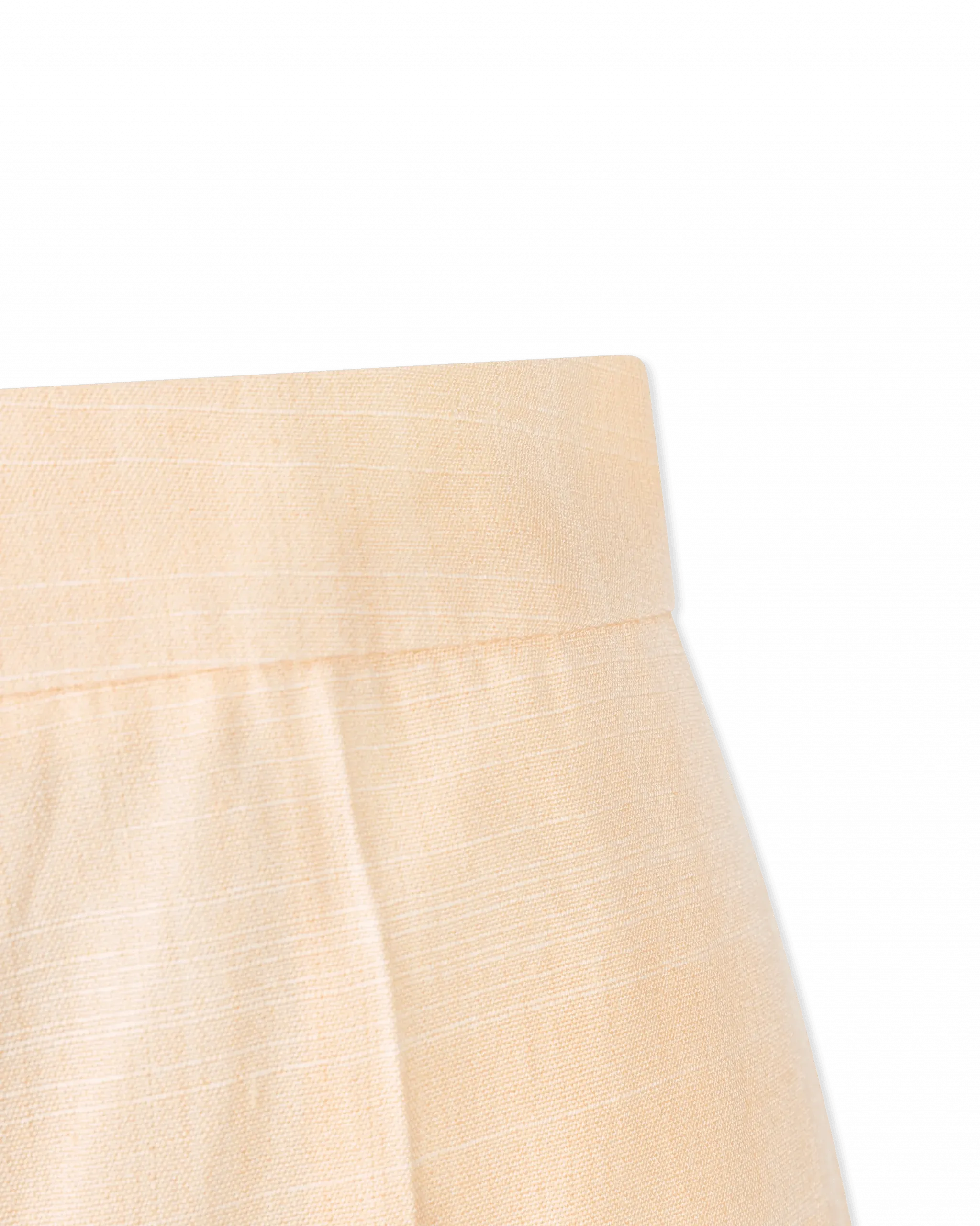 Structured Linen Silk Pants