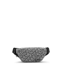 Allover Logo Printed Belt Bag - DIHSAN