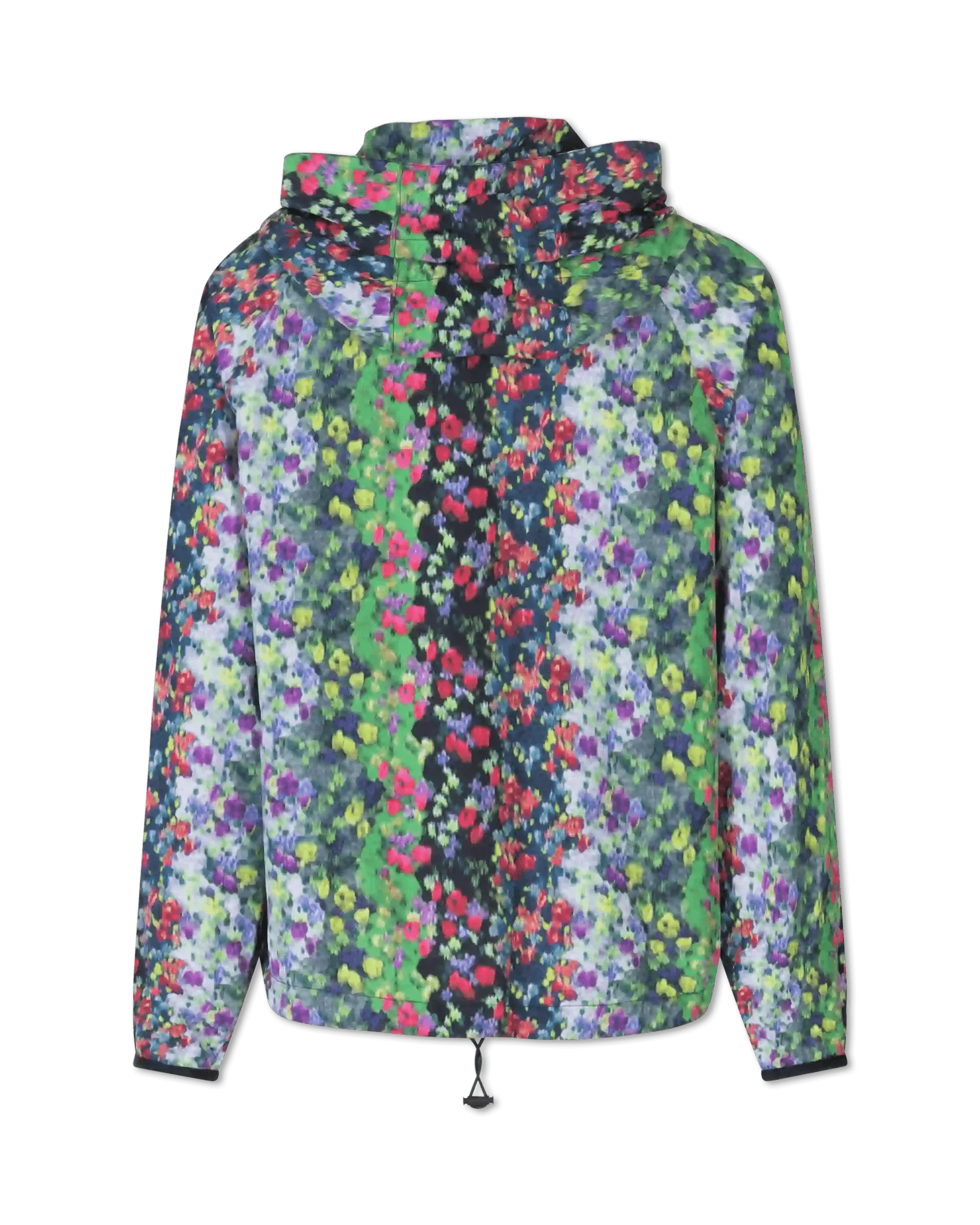 Floral Printed Windbreaker