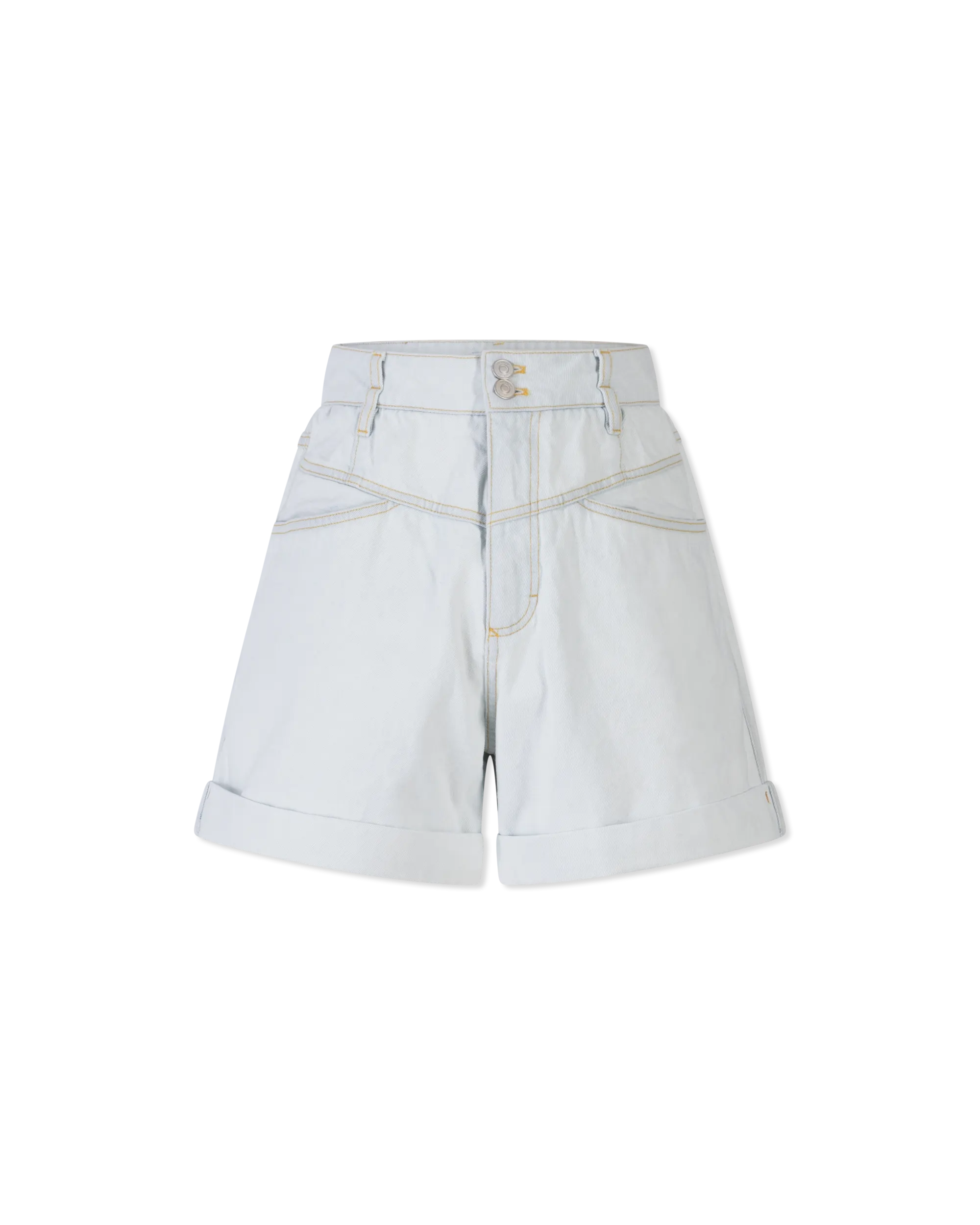 A-Line Denim Shorts