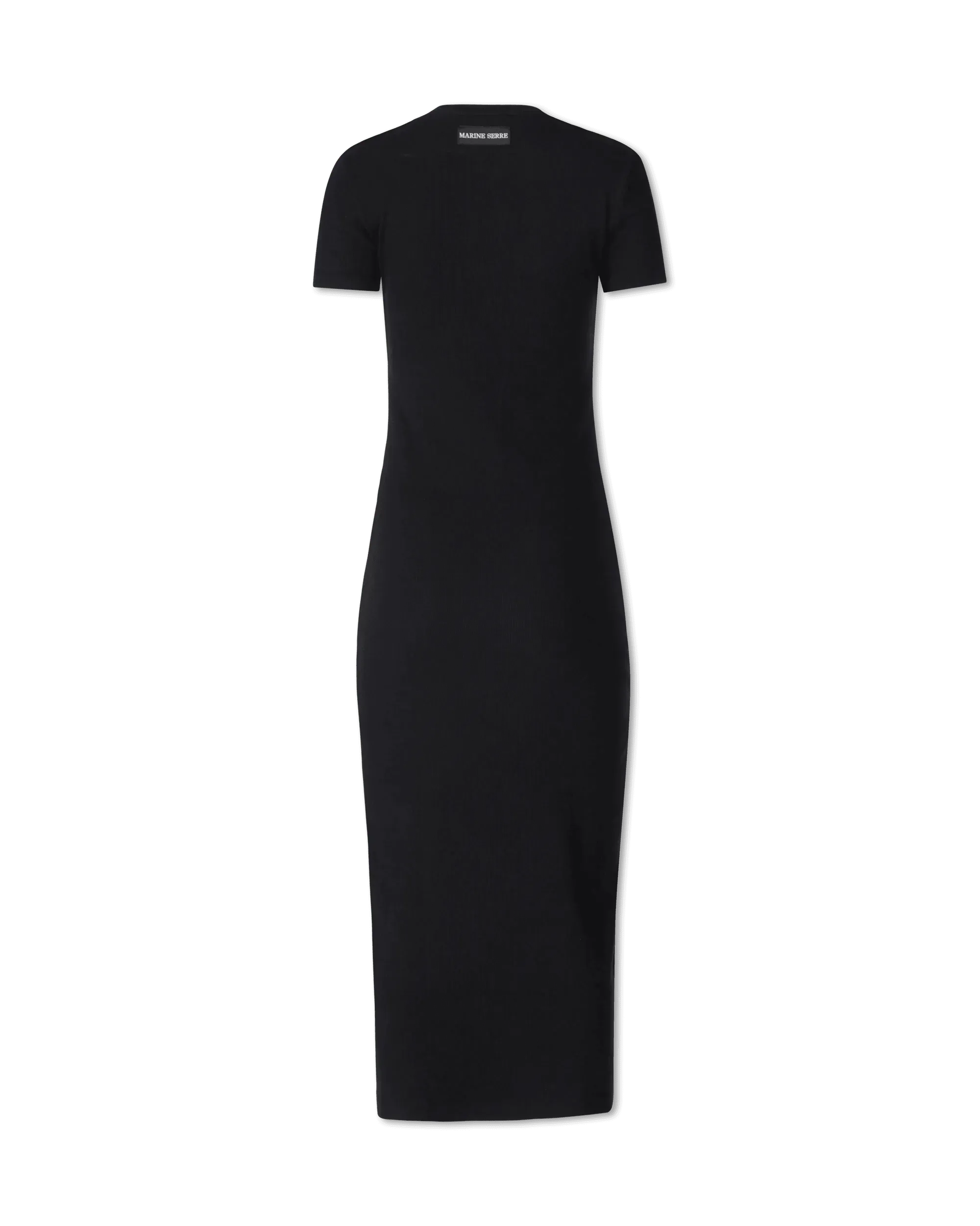 Organic Cotton Ribbed Maxi Dress - DIHSAN