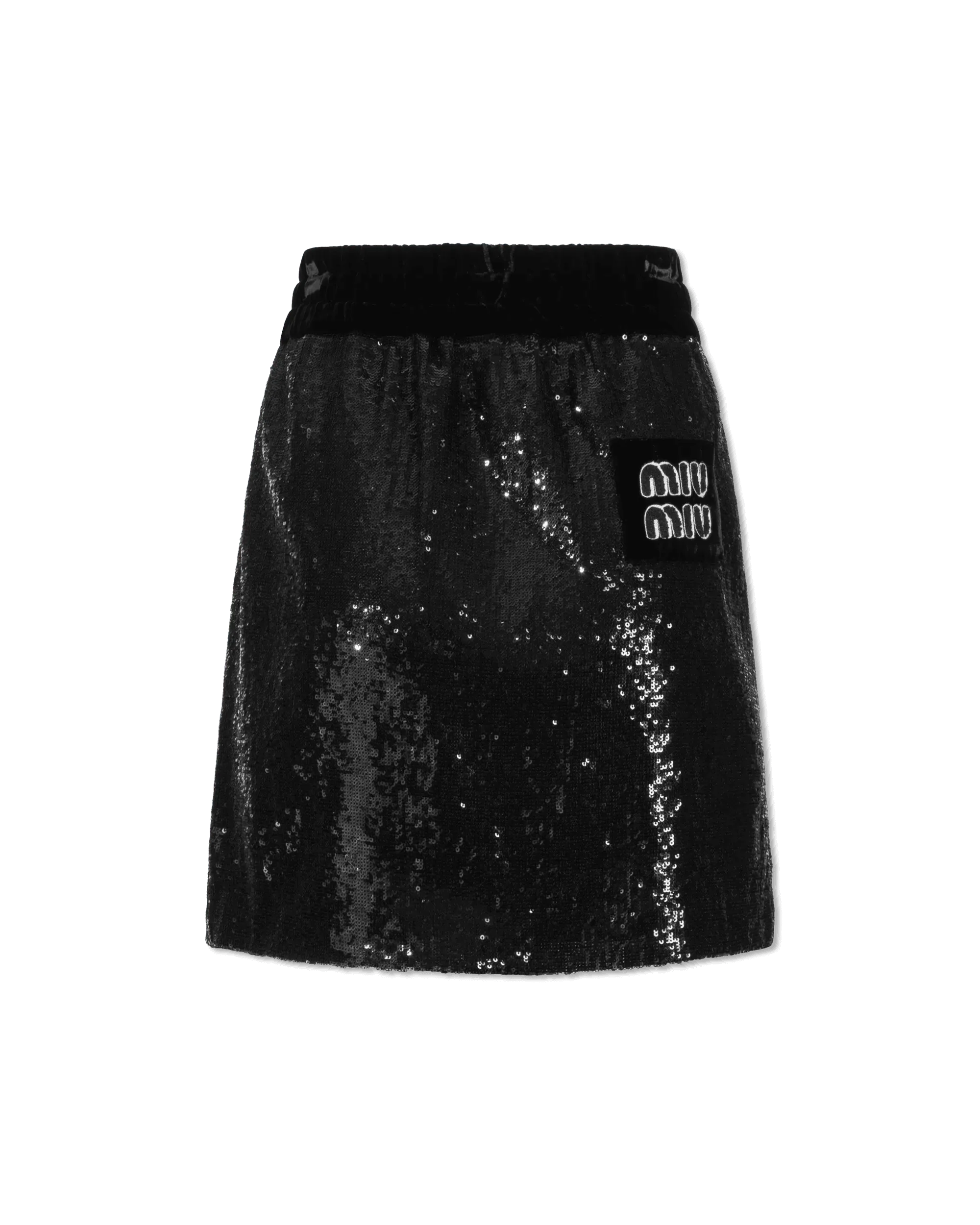 Sequined Mini Skirt - DIHSAN