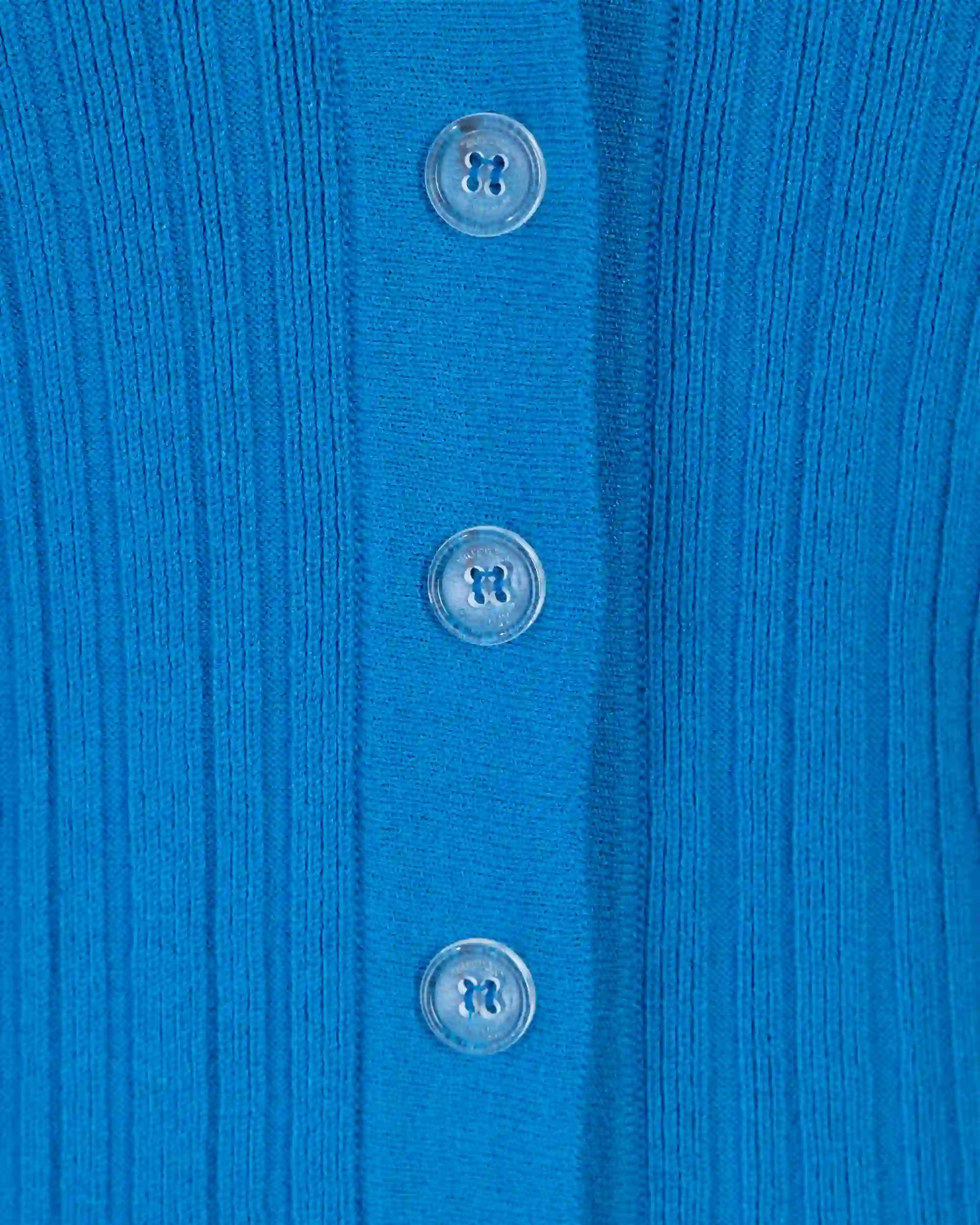 Logo-Stamped Ribbed Knit Cardigan