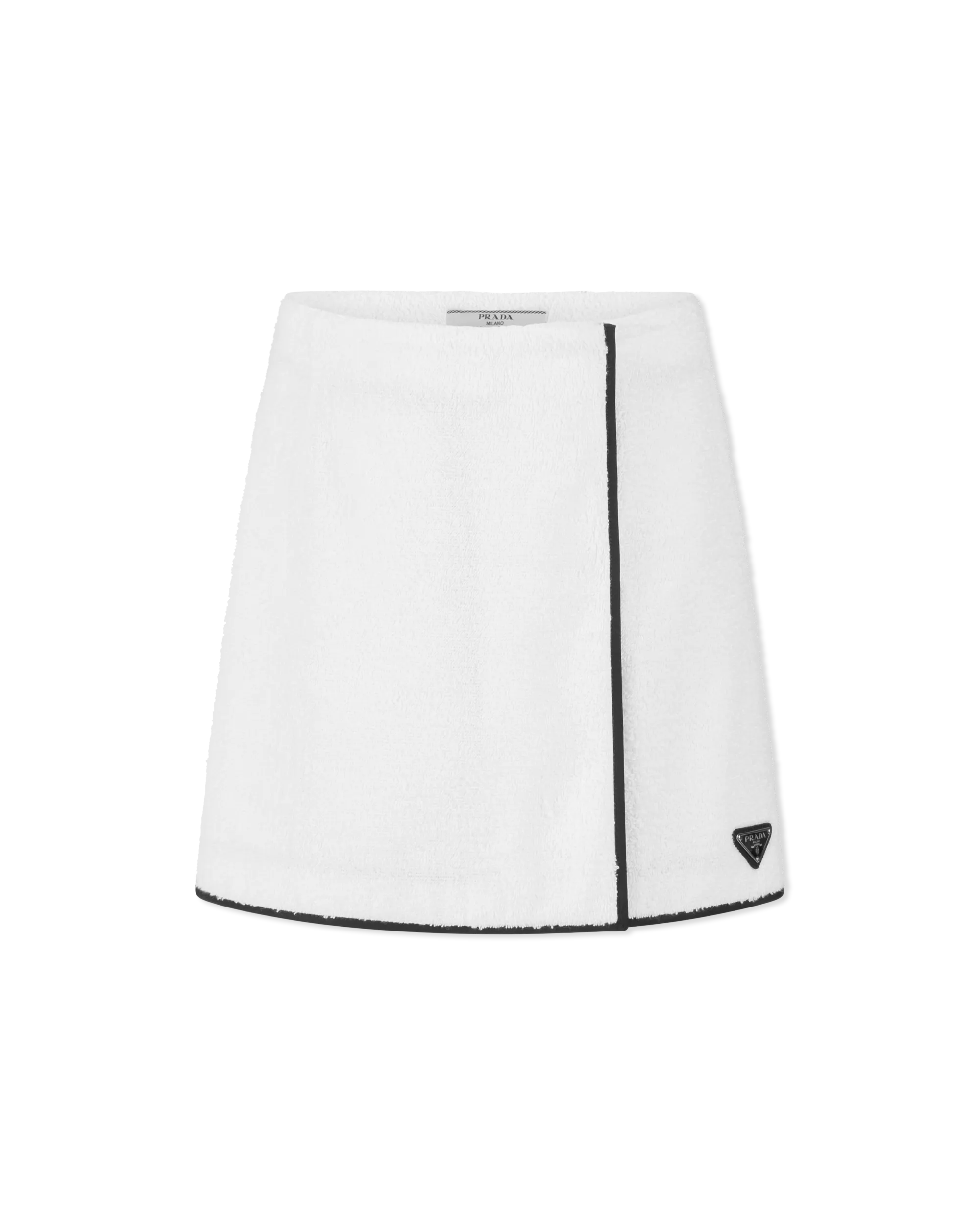 Terry Cloth Mini Skirt