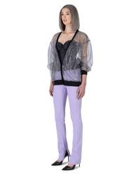 Sheer Sequined Cardigan