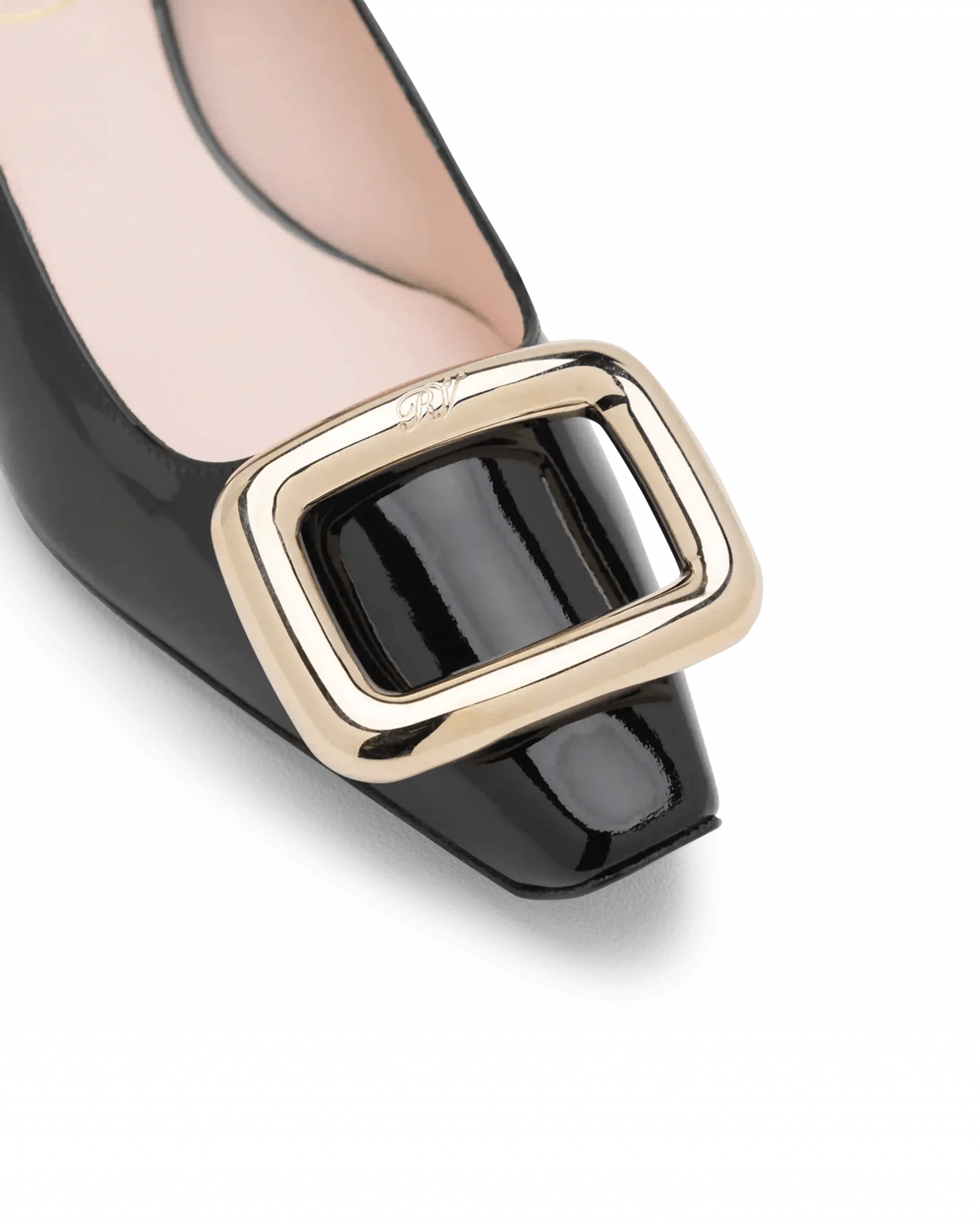 Trompette Metal Buckle Ballerinas