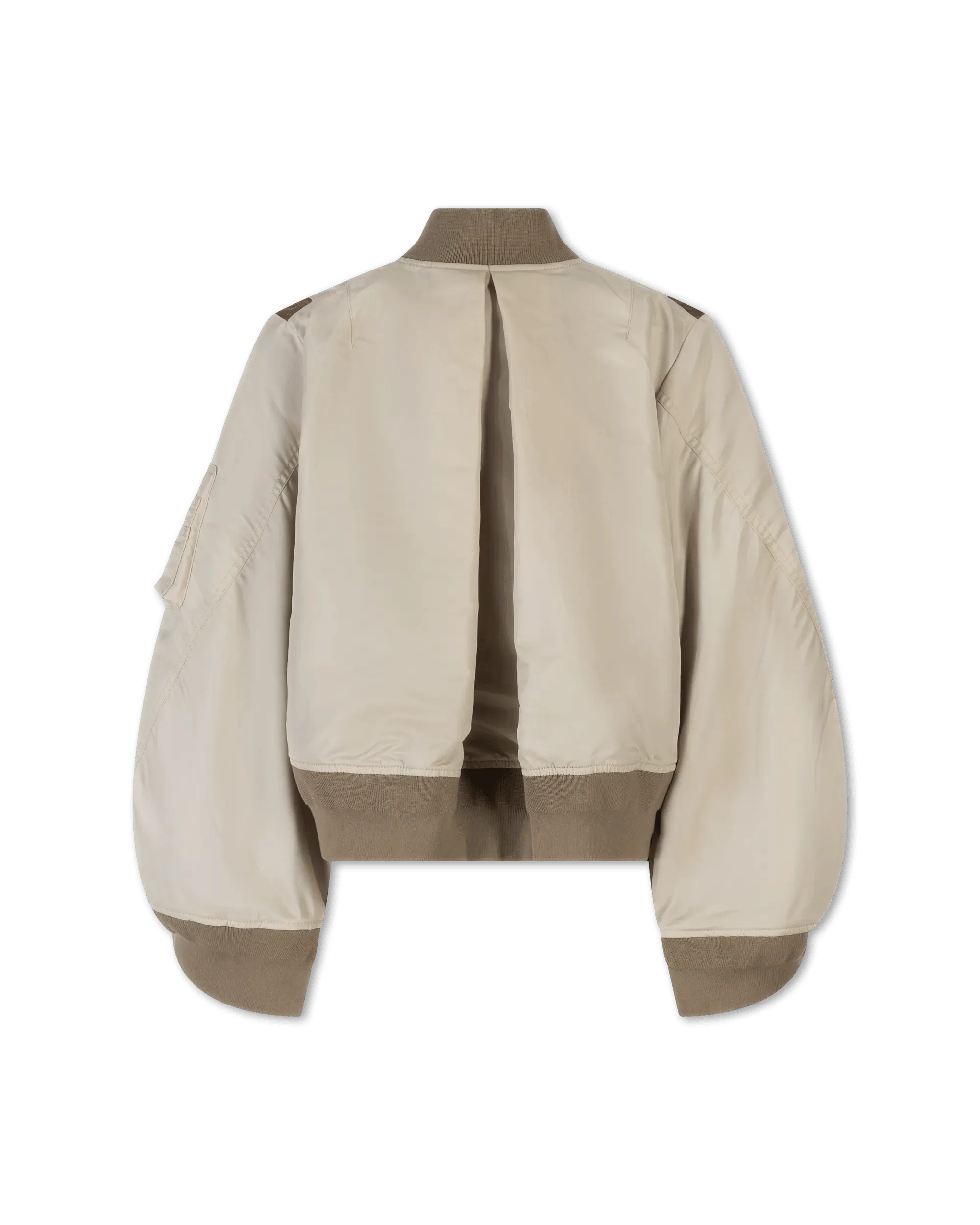 Wide Sleeve Bomber Jacket