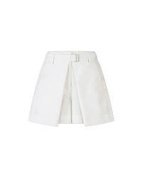 Belted Aline Shorts - DIHSAN