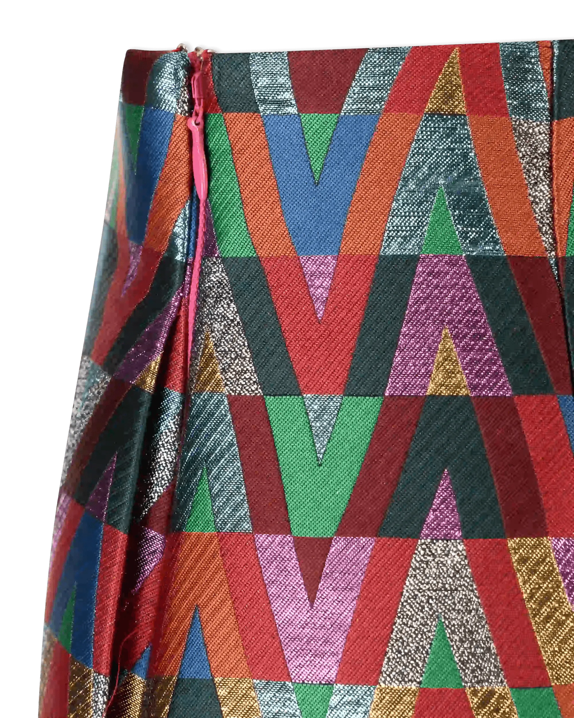 V Optical Multicolor Printed Shorts