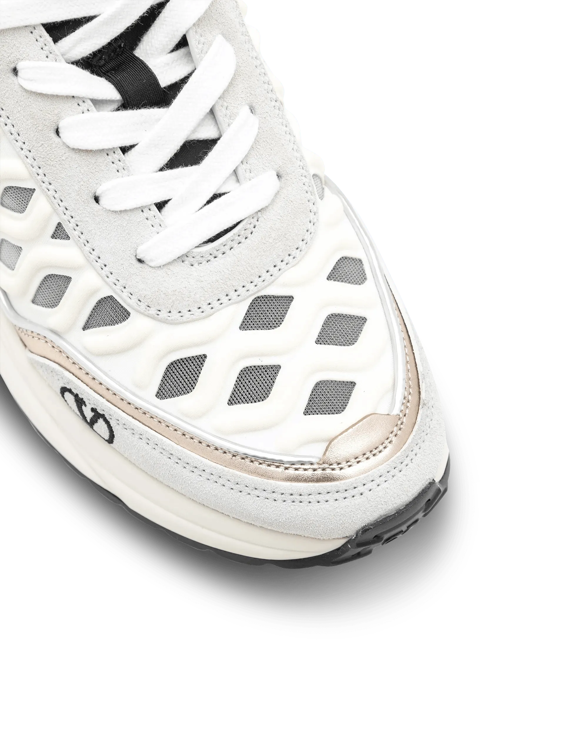 Ready Go Runner Lattice Overlay Sneakers